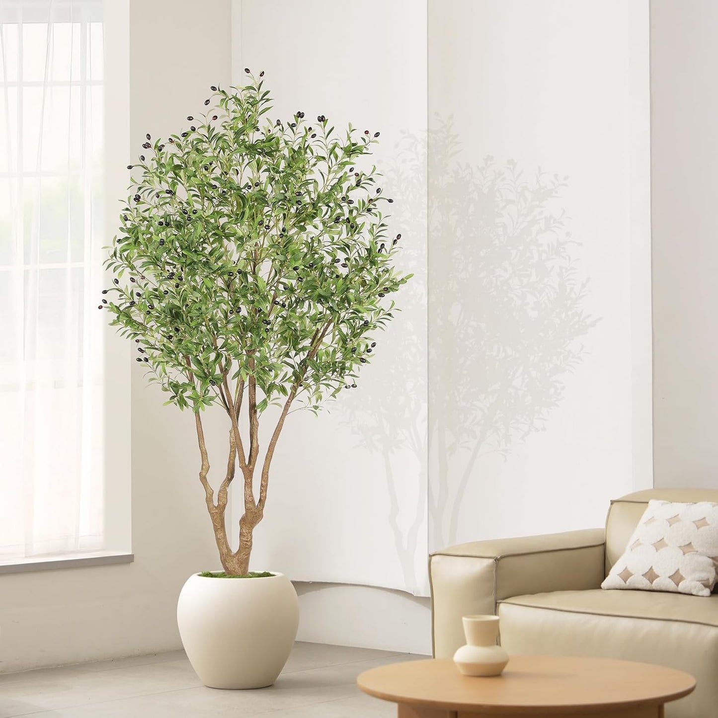 Large Branches and Realistic Fruits / 7ft / 7 Inch
