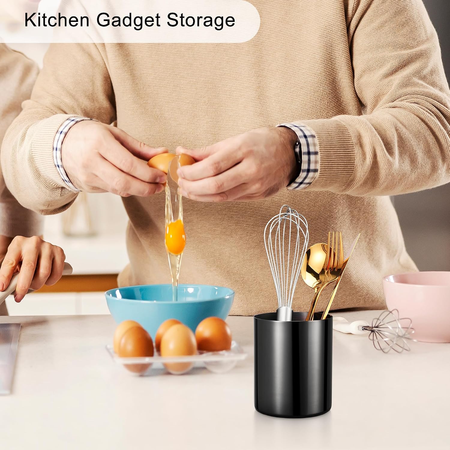 Desktop Stationery Organizer / Black