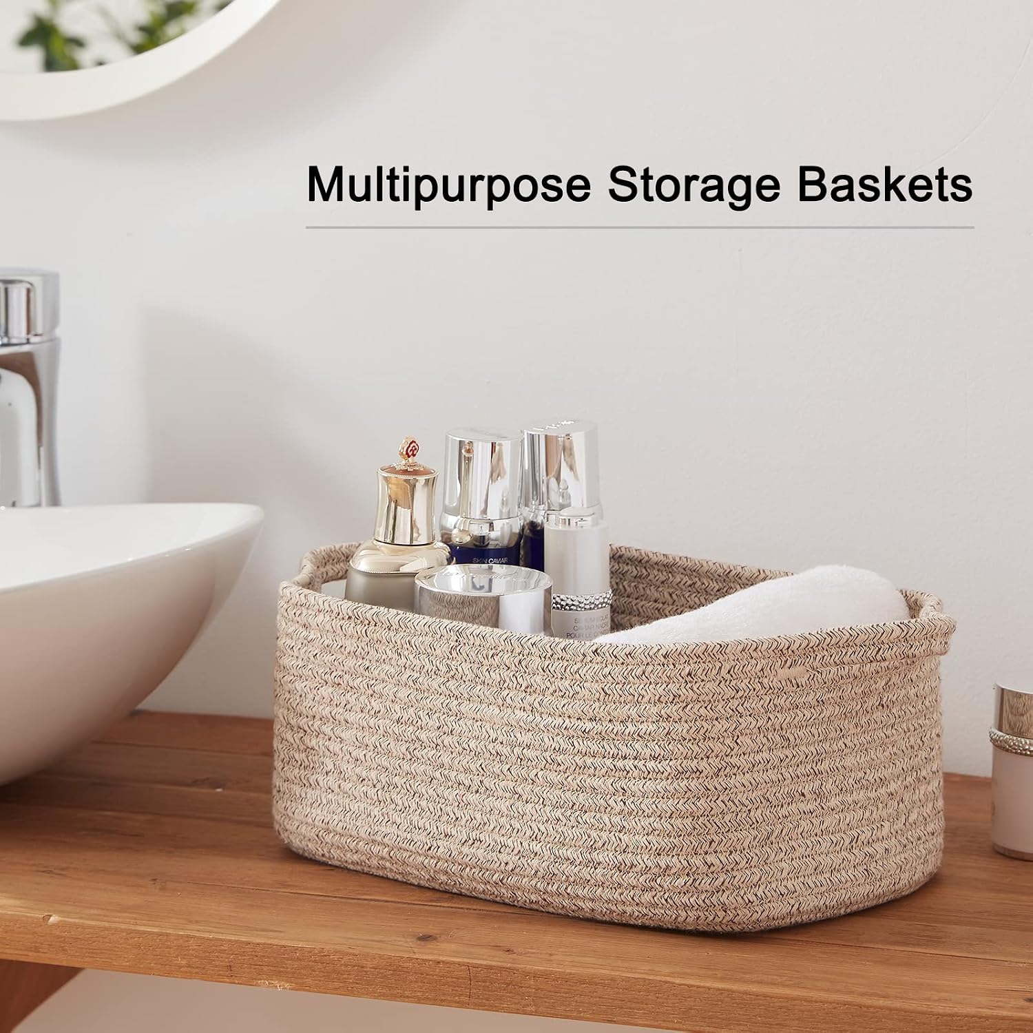 Woven Baskets for Storage
