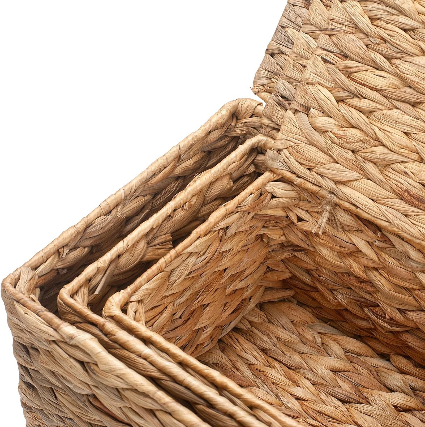 Wicker Storage Basket / Set of 3