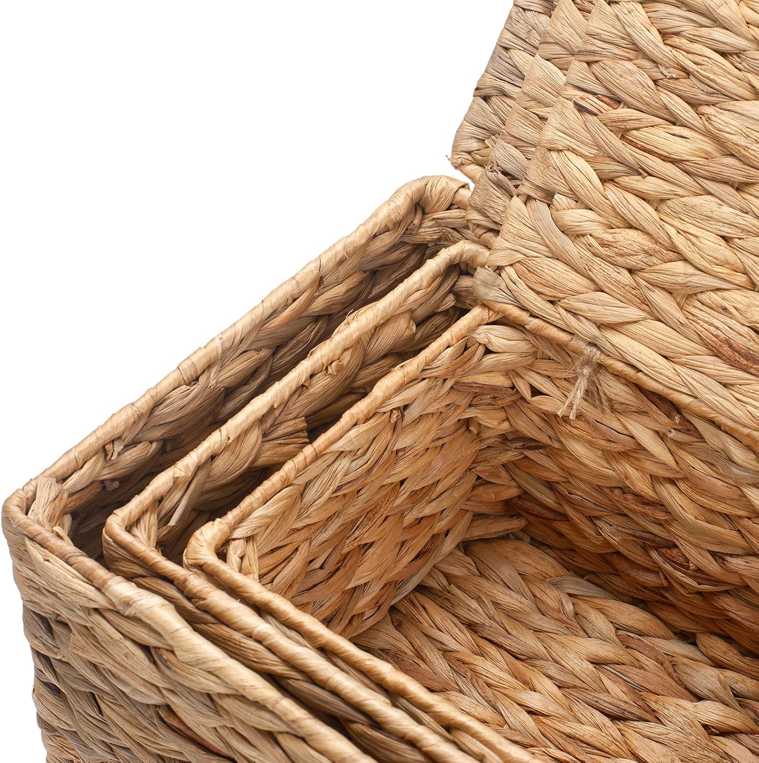 Wicker Storage Basket / Set of 3