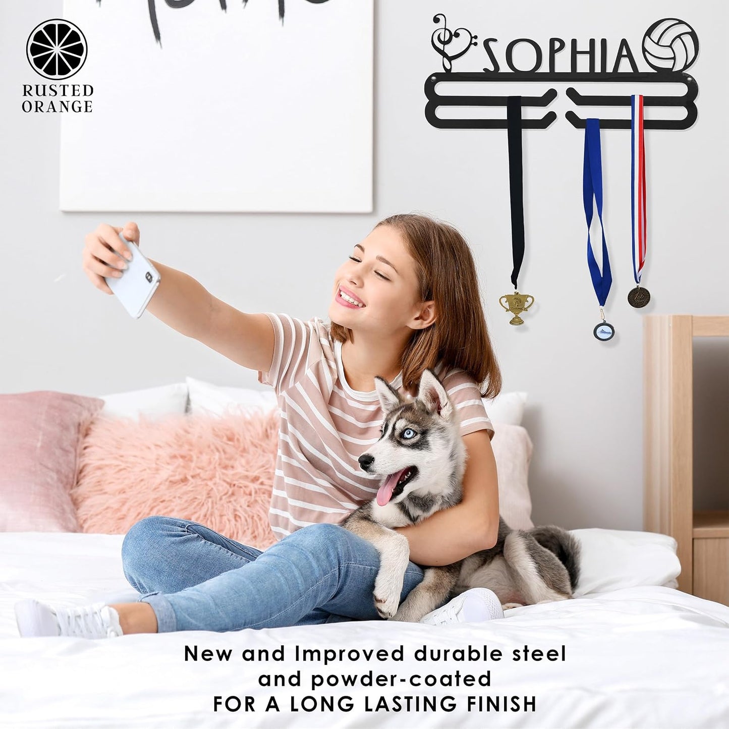 Medal Hanger Display Holder Rack for Awards or Ribbons - Medal Holder Medal Display Medal Holder Display Medal Rack