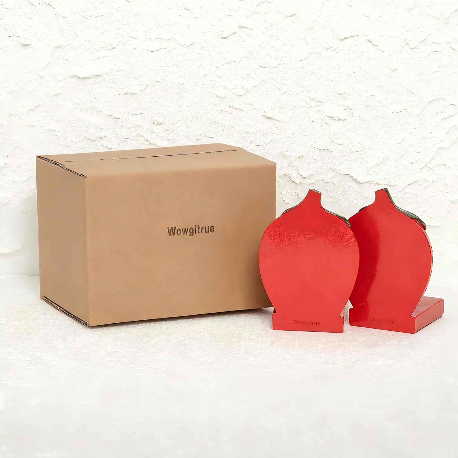 Resin Book Ends / Strawberry Decorative Bookends