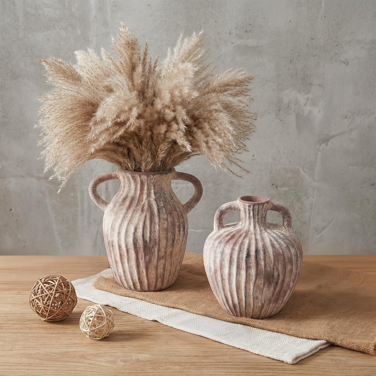 Ceramic Vases / Terra / Set of 2