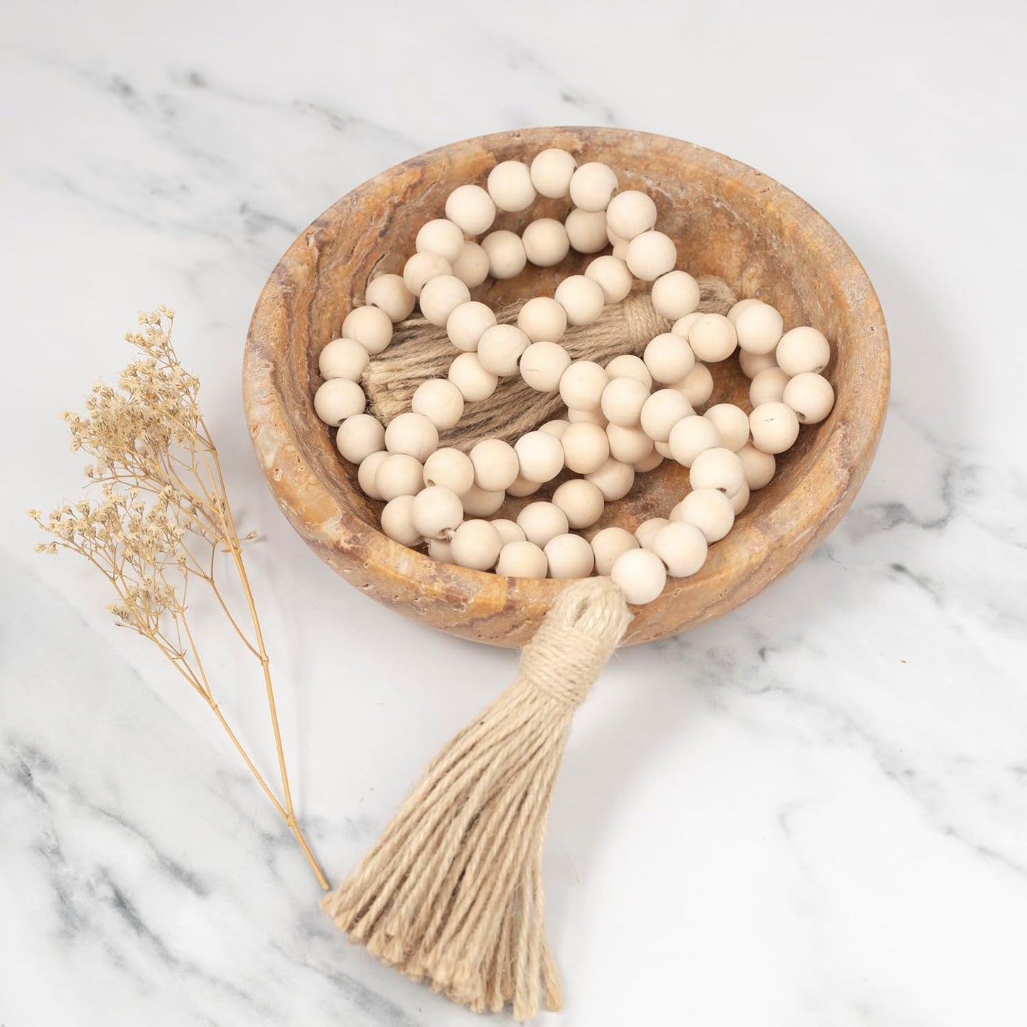 Travertine Decorative Bowls / Brown