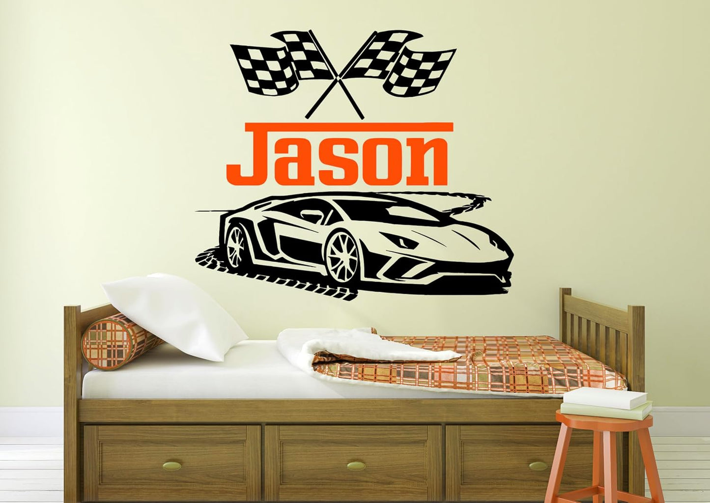 Race Cars Wall Decals