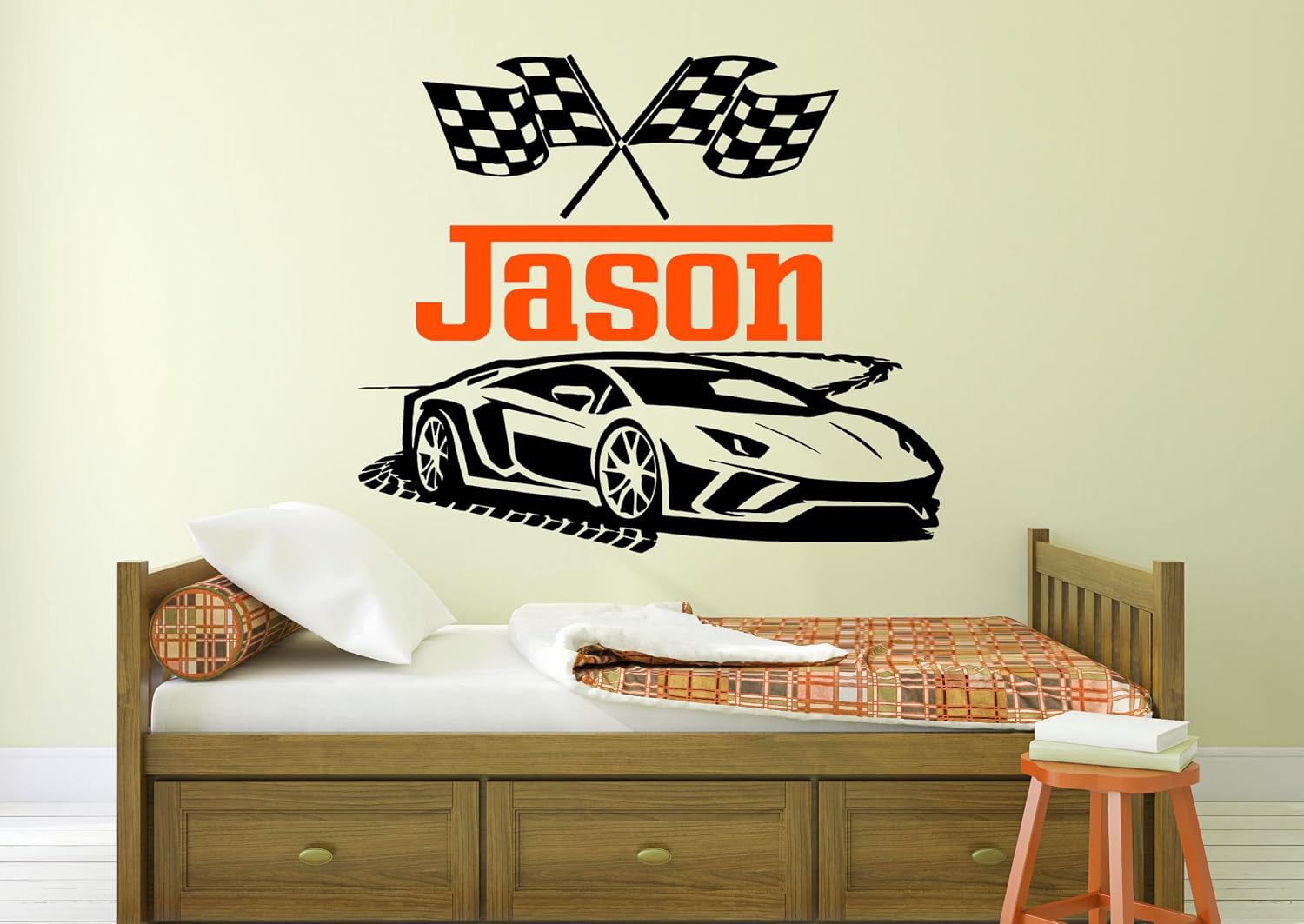 Race Cars Wall Decals