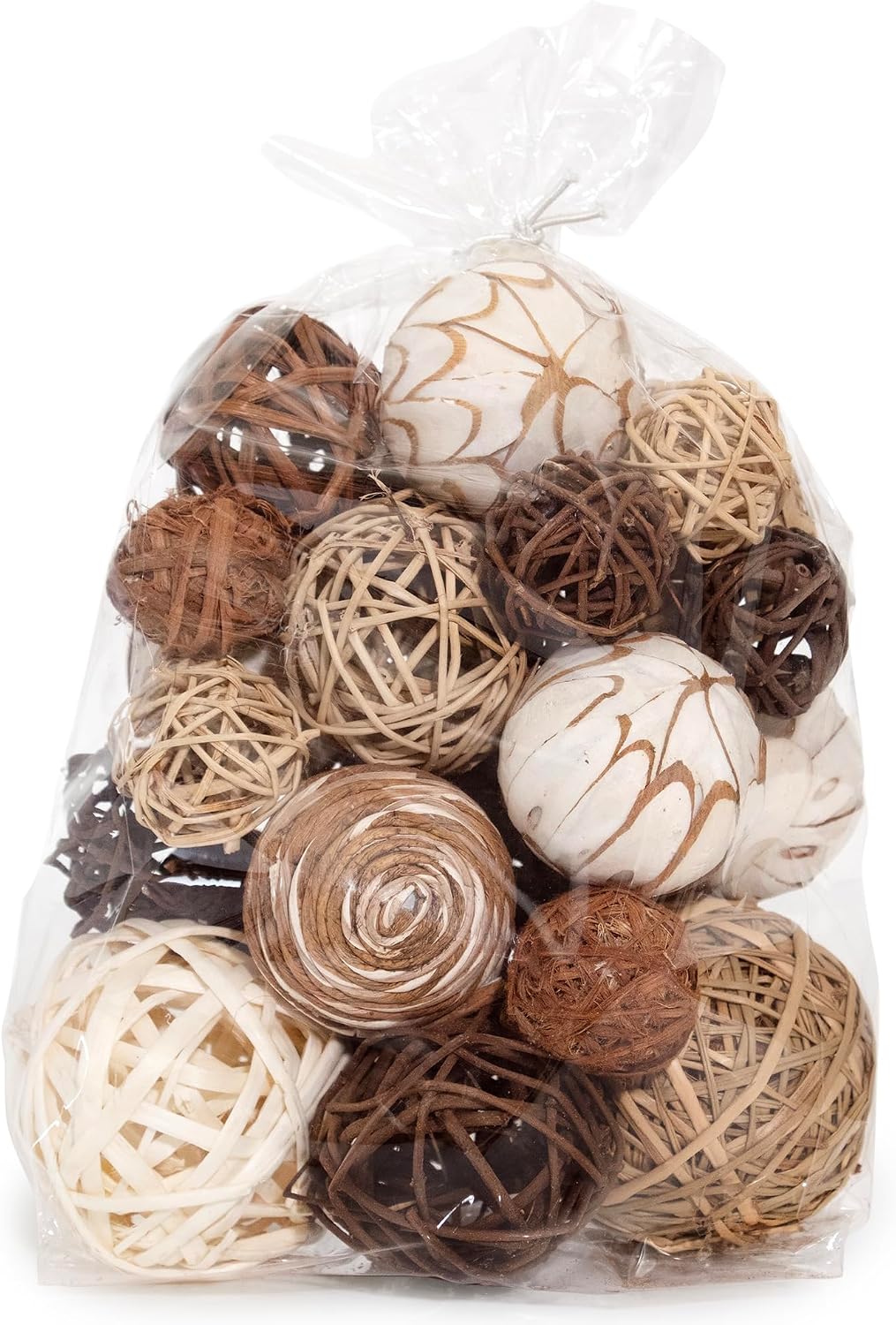 Decorative Balls Bag Bowl Filler Home Decor / Beige