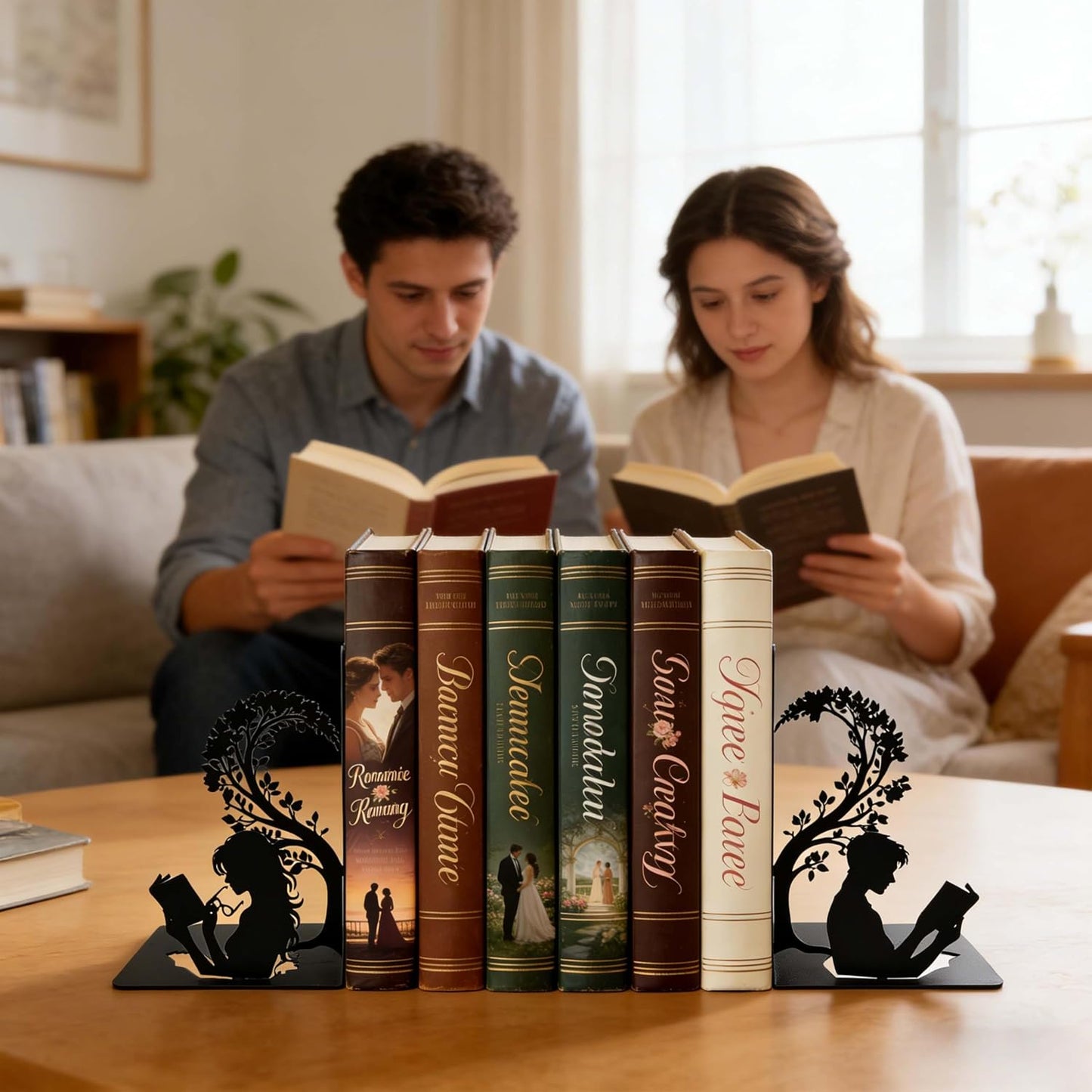 Book Ends for Heavy / Lovers Bookends / Matte Black