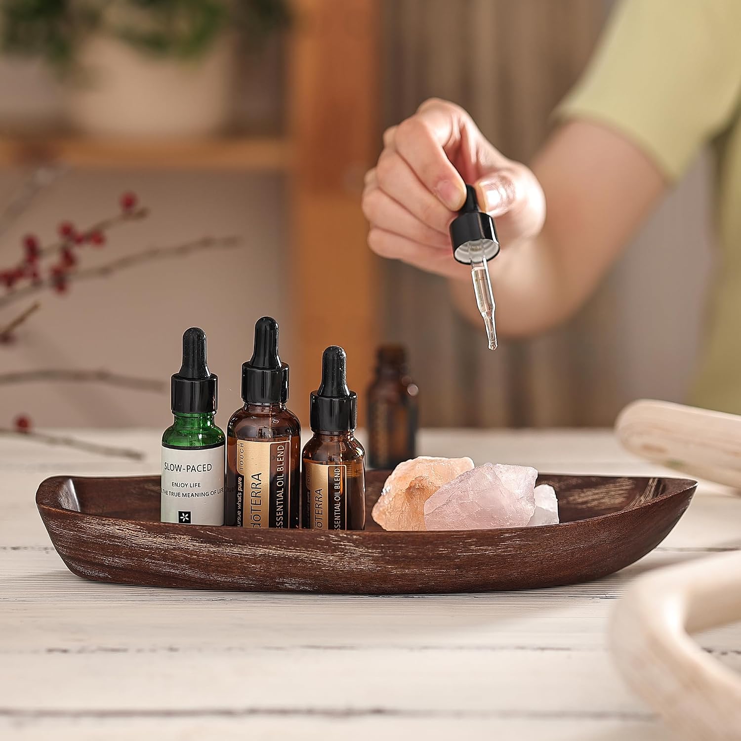 Farmhouse Rustic Trays / 11.5 x 4.5 x 1.7