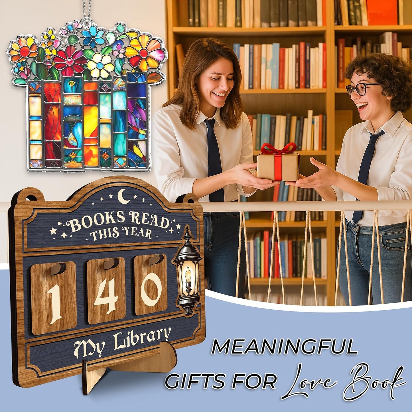 Book Lover Gift / Book Tracker