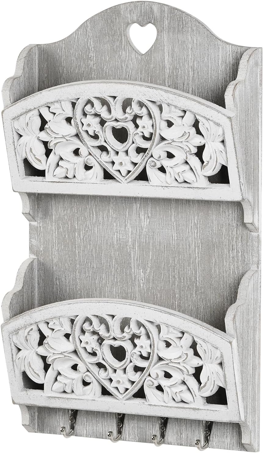 Wooden Hanging Organizer / Rustic