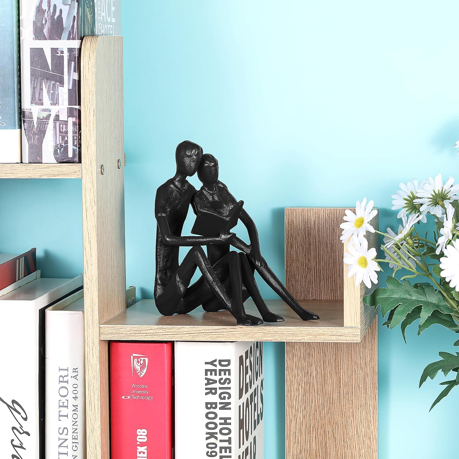 Couple Sculptures Statue Cast Iron Romantic