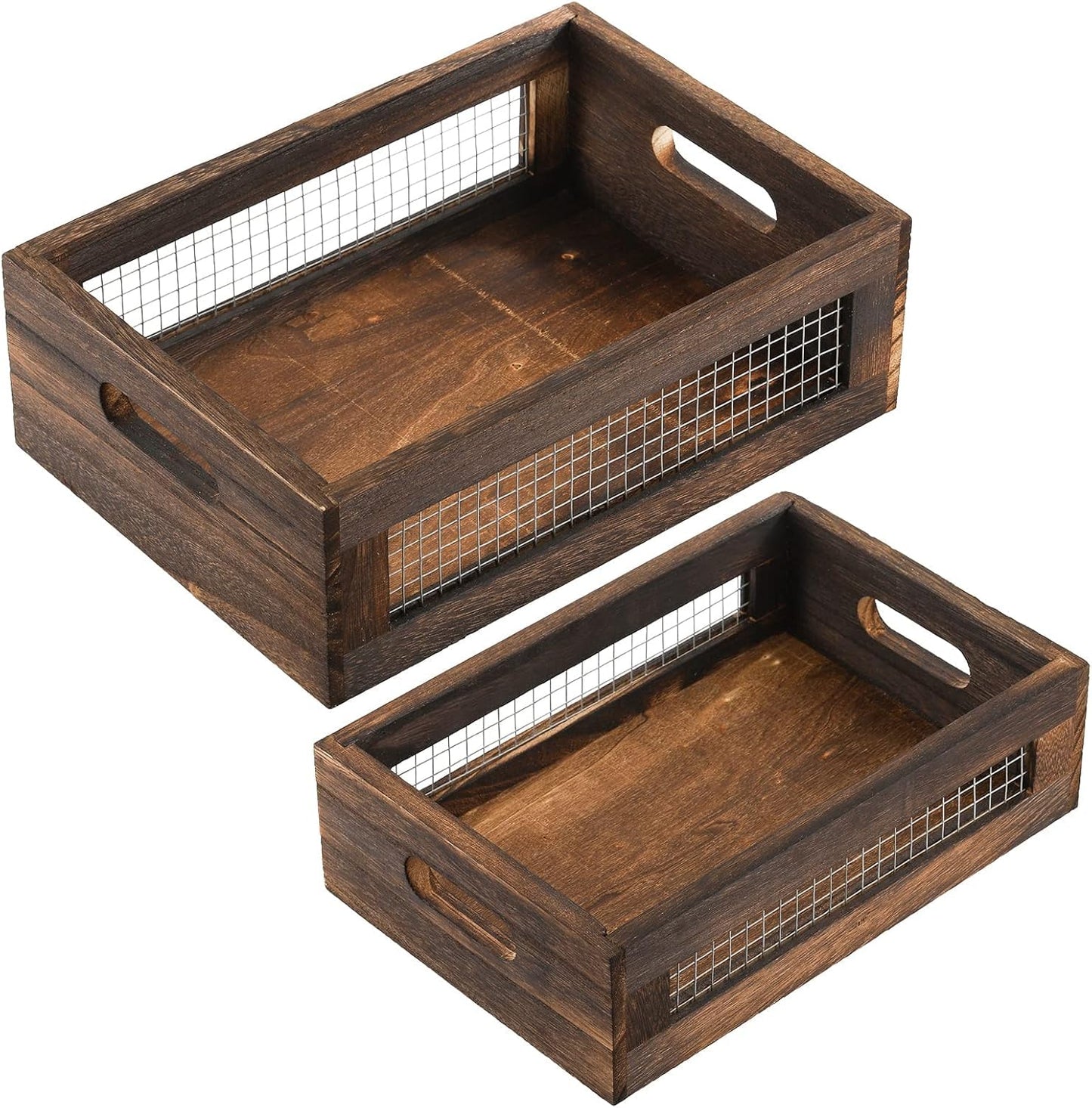 Rustic Nesting Boxes / Set of 2