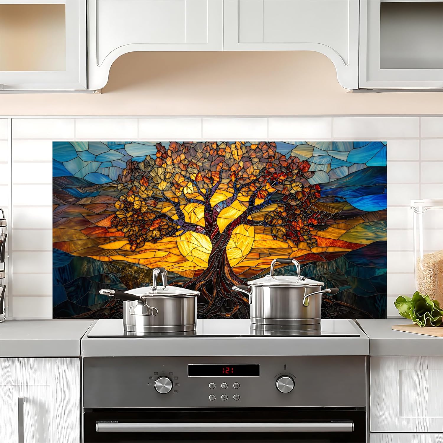 Waterproof PVC Vinyl Peel & Stick Decals / Tree / 30 x 16