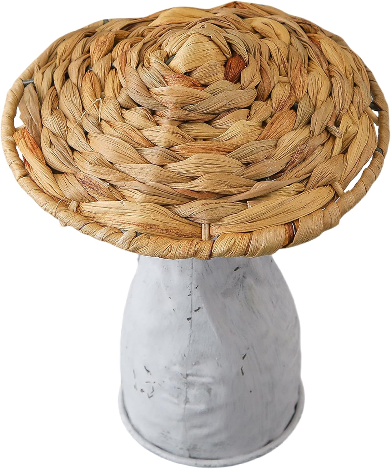 Farmhouse Small Woven Mushrooms Garden Decor / Style 2 / 8 Inch