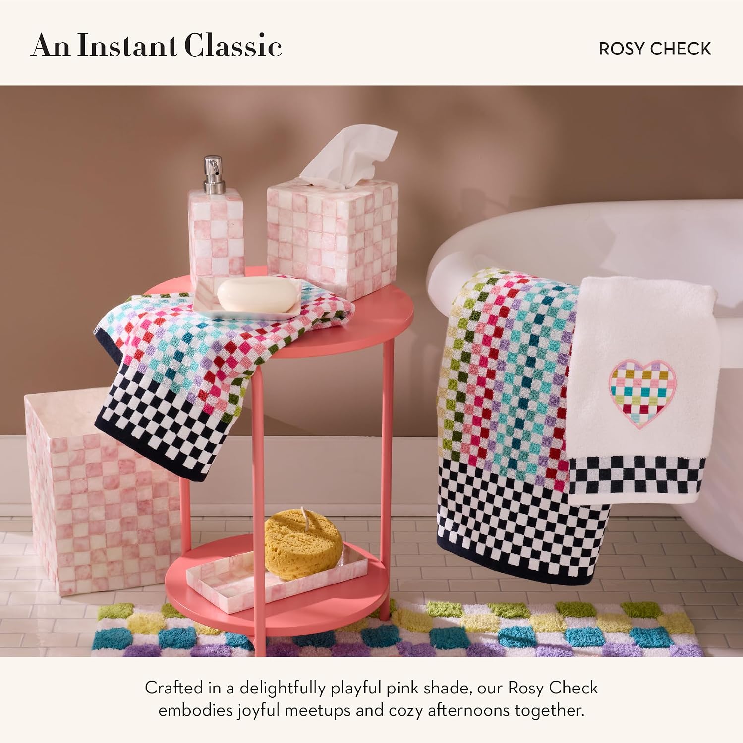 Decorative Soap Holder / Rosy Check / Pink