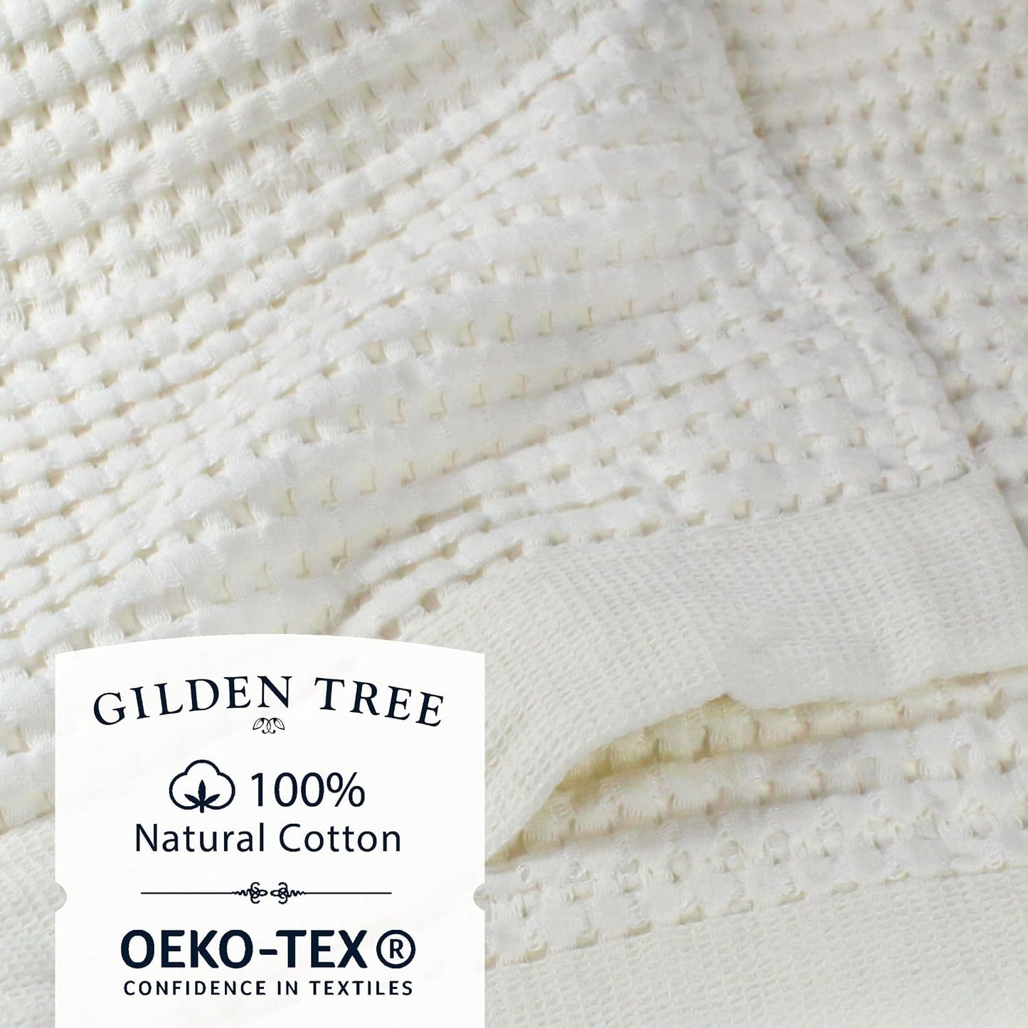 GILDEN TREE Waffle Bath Sheet Quick Dry Towel, Thin Luxury Bath Towels, Bath Sheets 40x80 Large Bath Towels, Modern