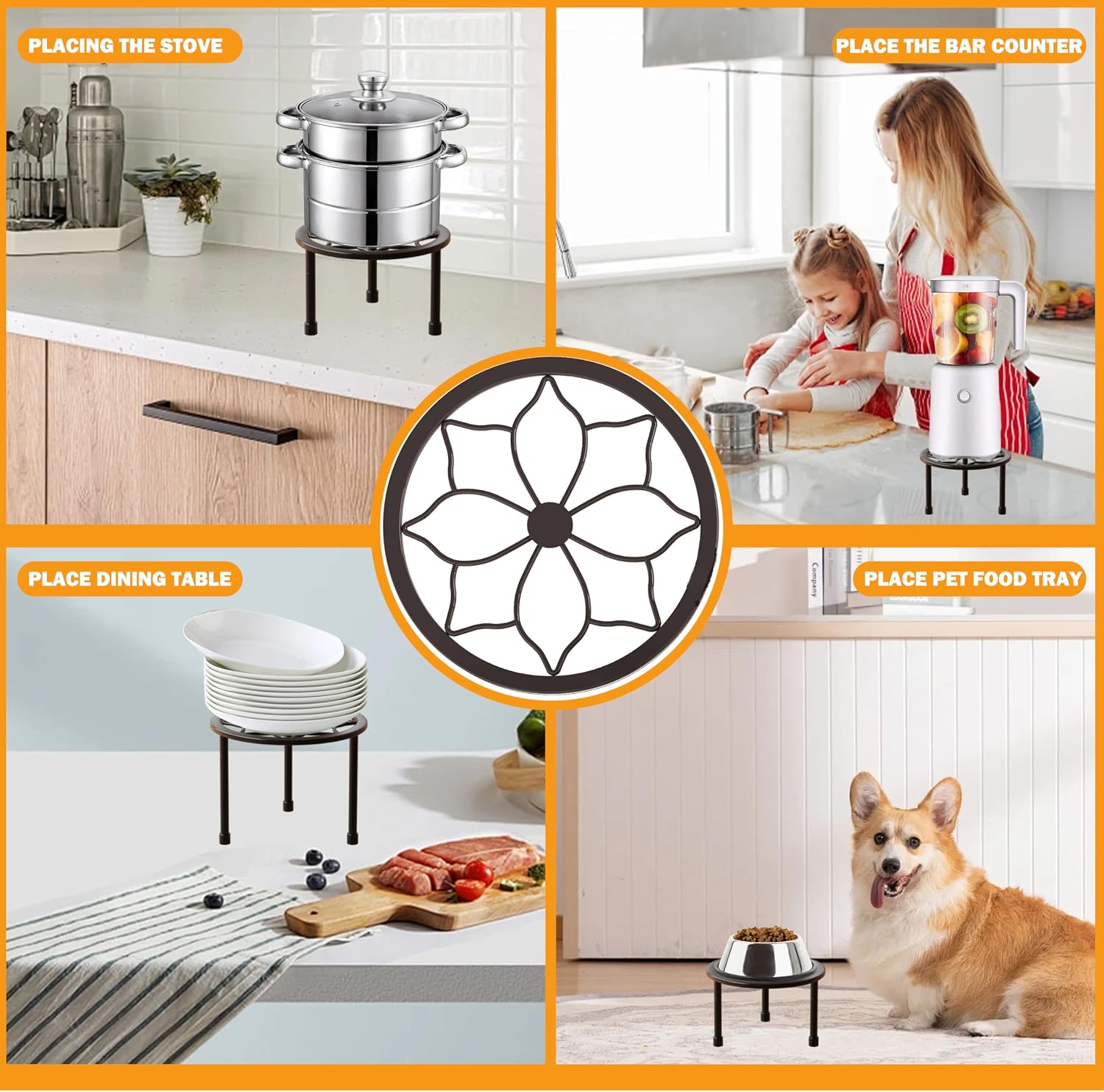 Metal Plant Stand Indoor Outdoor,Indoor Plant Stands for Patio Rust Proof,Heavy Duty Flower Pot Stands for Multiple