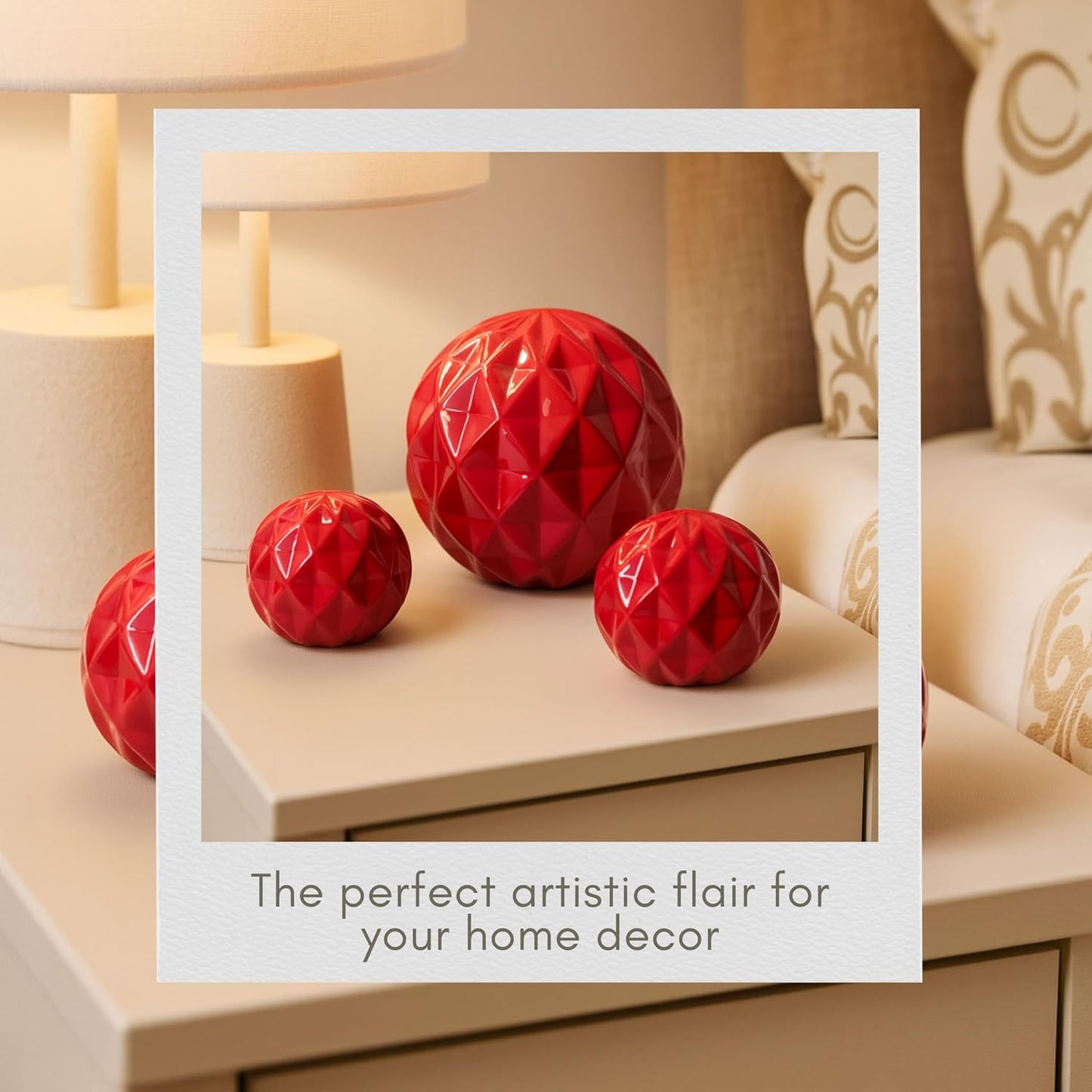 Modern Home Decor / Set of 3