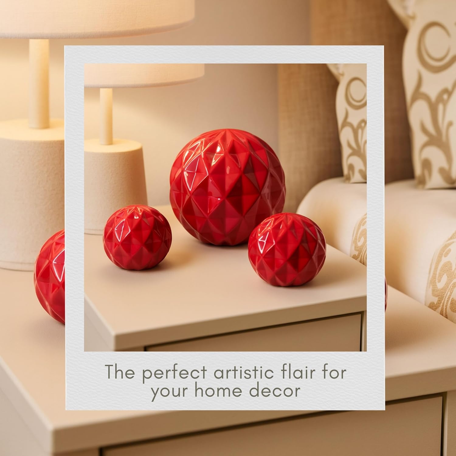 Modern Home Decor / Set of 3