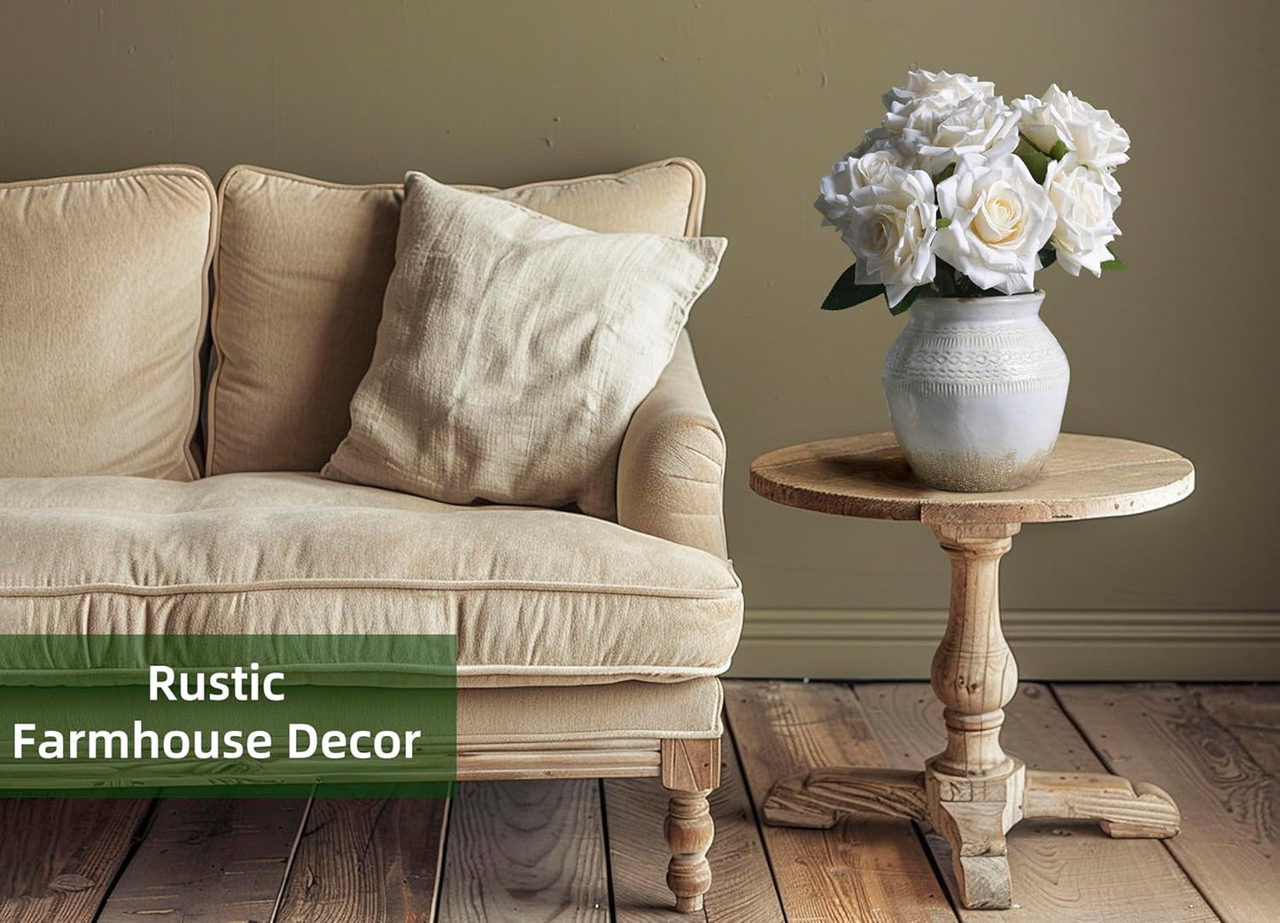 Boho Decorative Vases / White