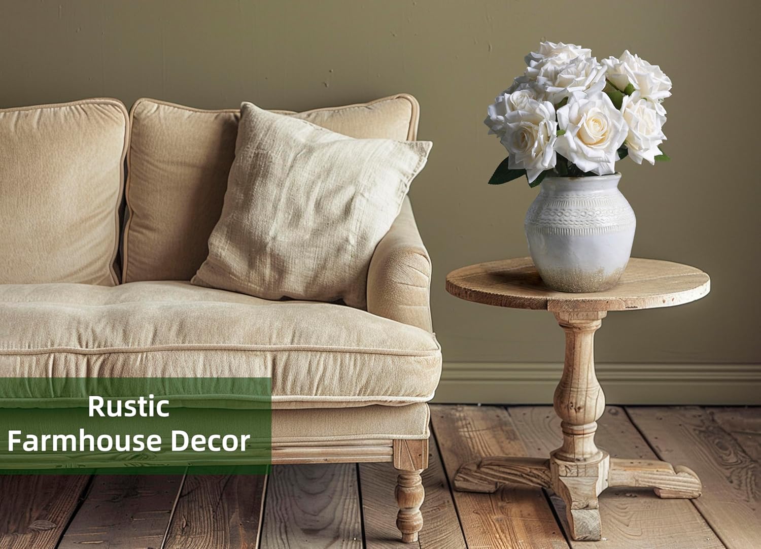Boho Decorative Vases / White