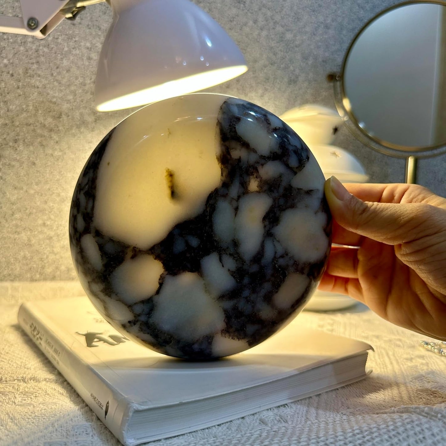Marble Jewelry Tray / Calacatta / Natural