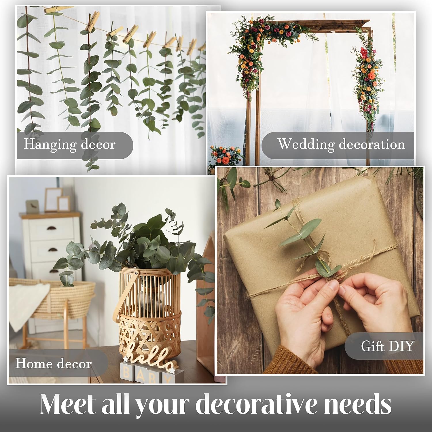 Fresh Branches for Vase / Natural / Set of 30