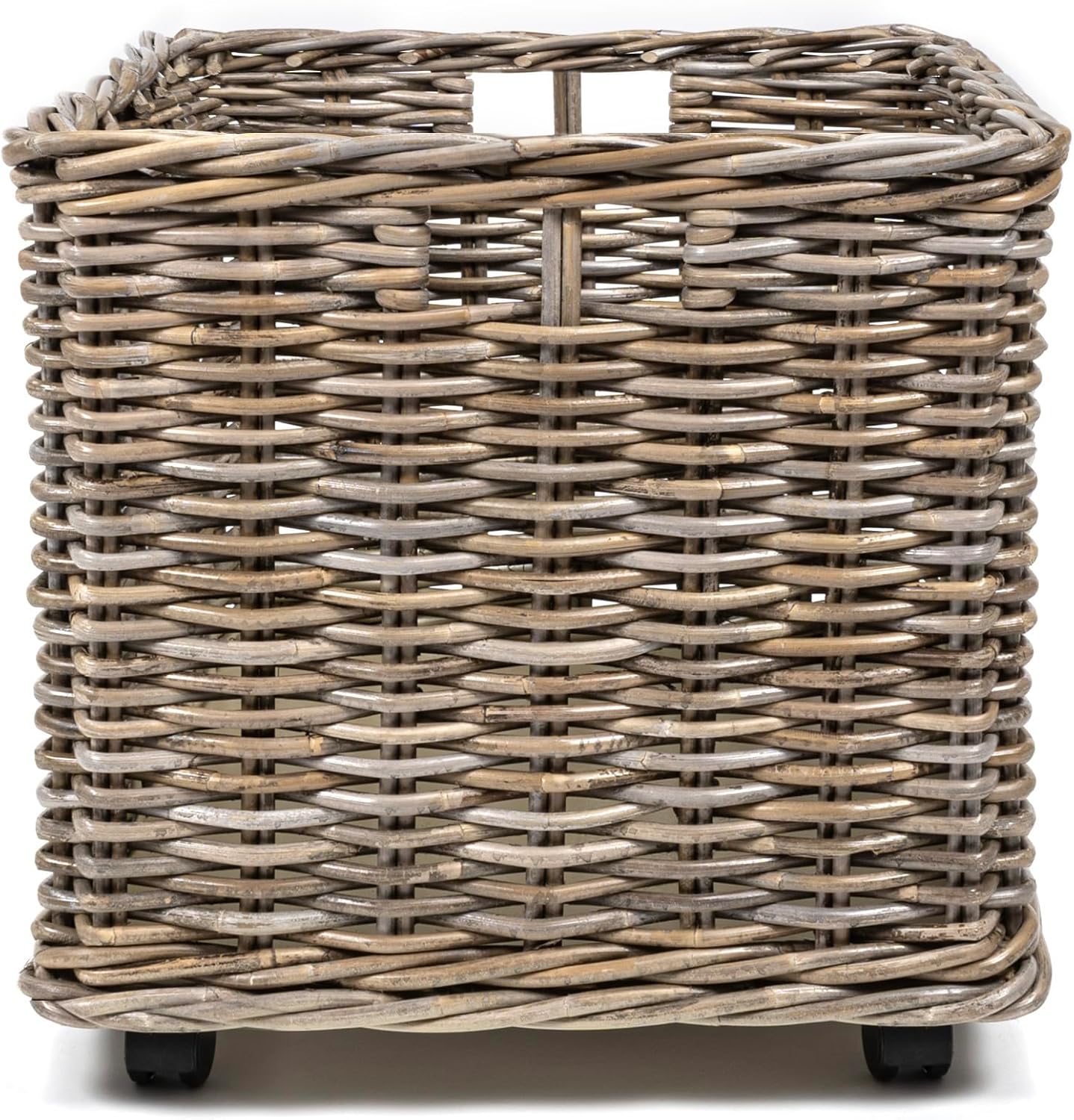 BSK1001A Yael Coastal Hand-Woven "STORAGE" Rattan Basket