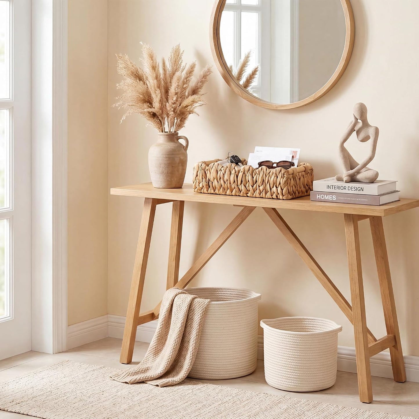Toilet Paper Basket / Water Hyacinth