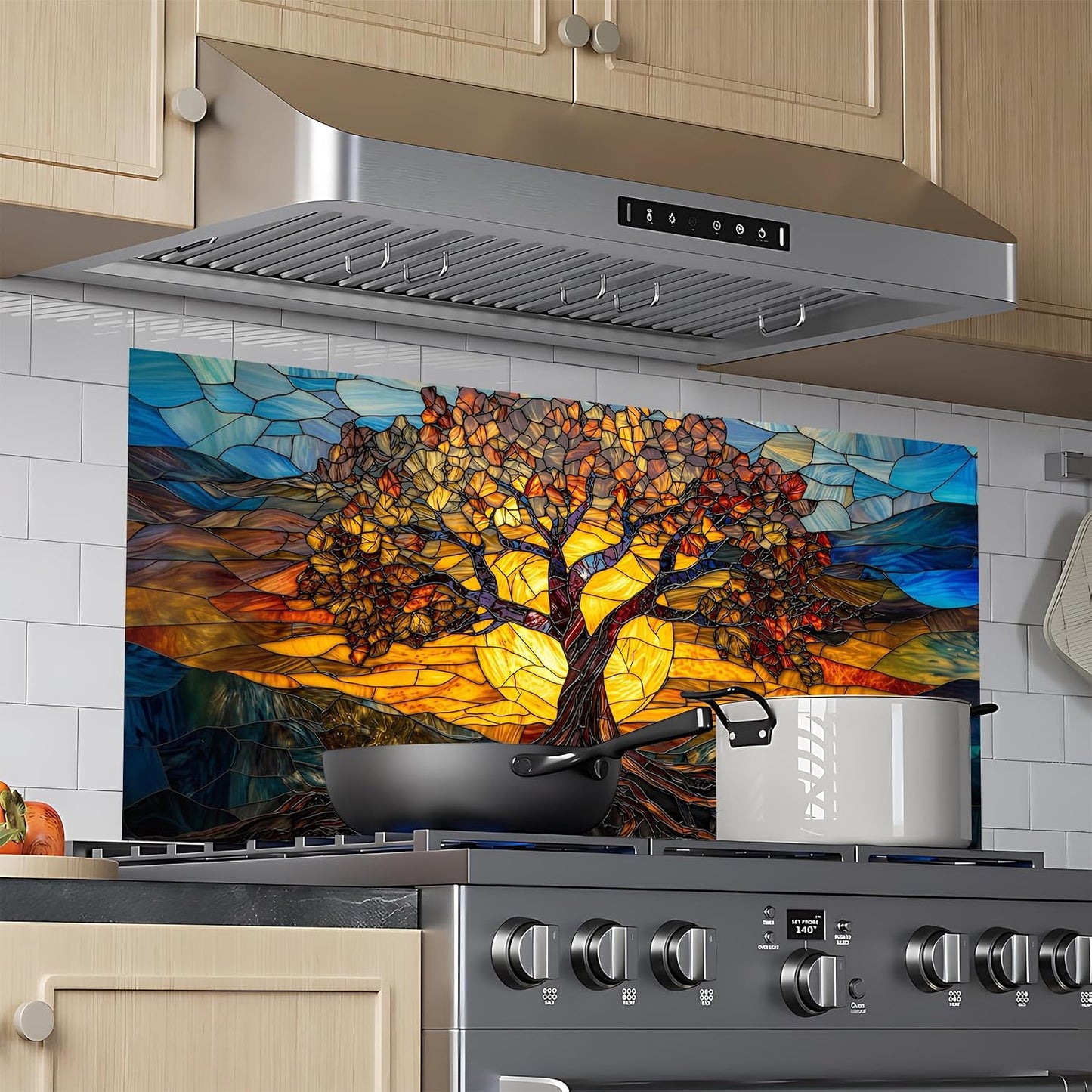 Waterproof PVC Vinyl Peel & Stick Decals / Tree / 30 x 16