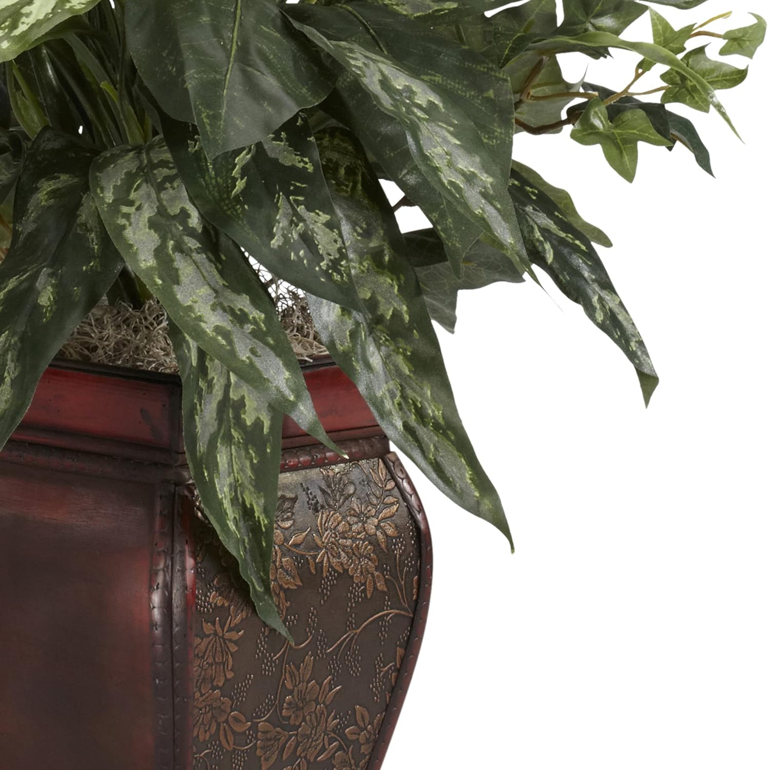 Decorative Vase Silk Plant