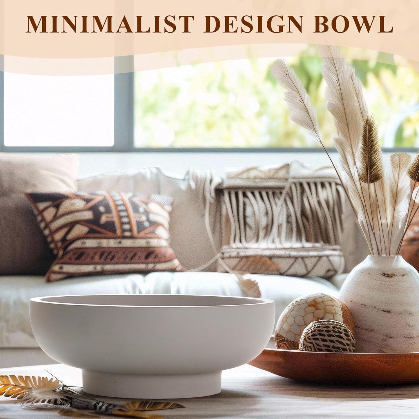 Modern Handicraft Bowls / Gray