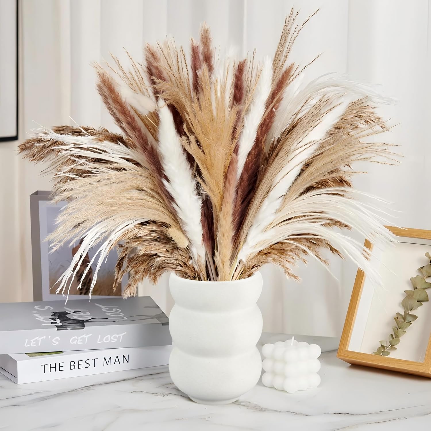 Small Ceramic Flower Vases Bulk Bud Vases / White-10 / Set of 10