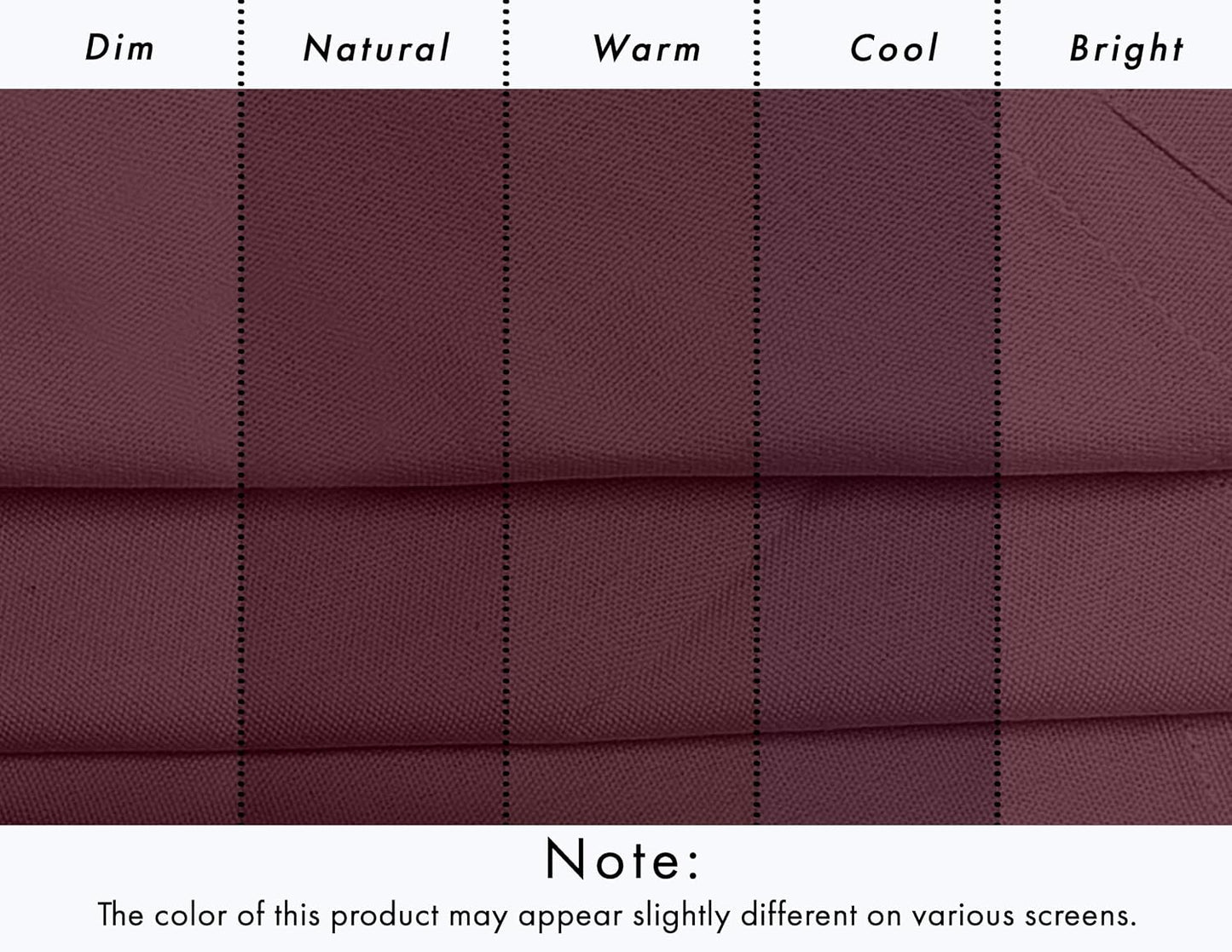 Ruvanti Cloth Napkins Set of 12, 100% Cotton 18”x18” - Burgundy | Washable, Soft, Durable & Absorbent Everyday Napkins.