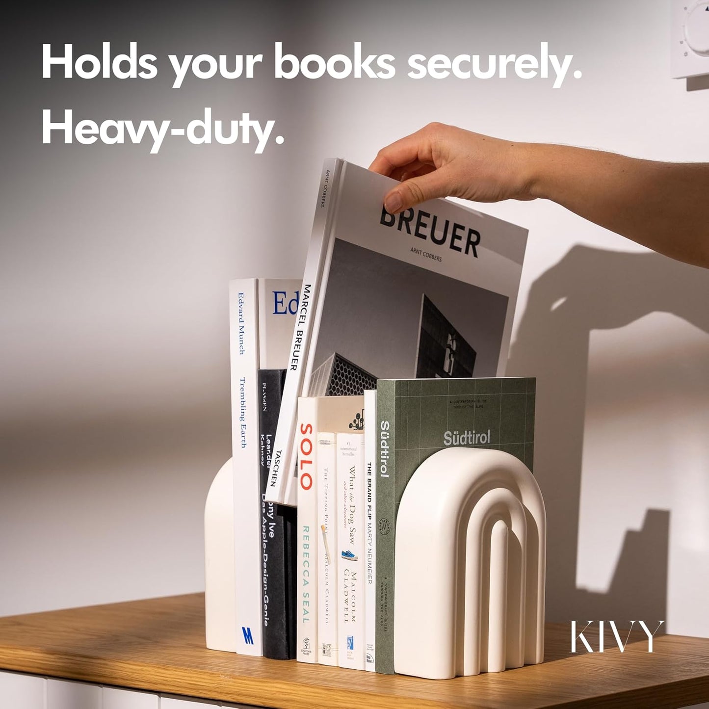 Modern Trendy Book / Cream White
