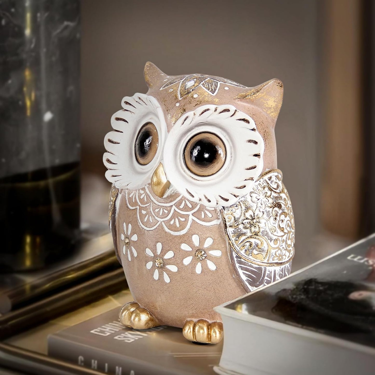 Owl Figurine Home Decor