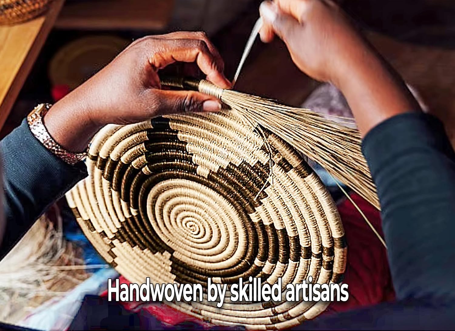 Decorative Woven Baskets / Set of 6