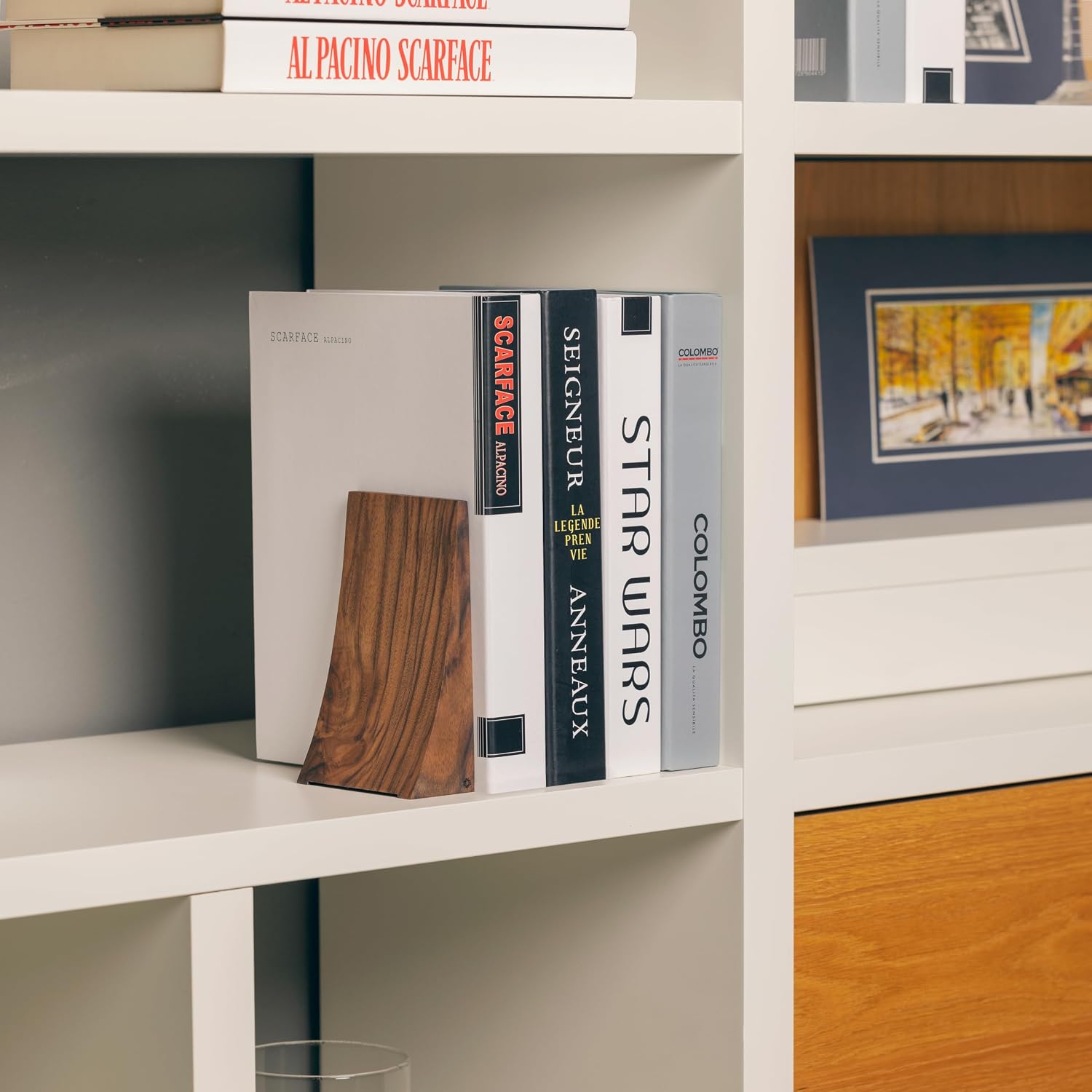 Walnut Wood Book Ends / Seamless