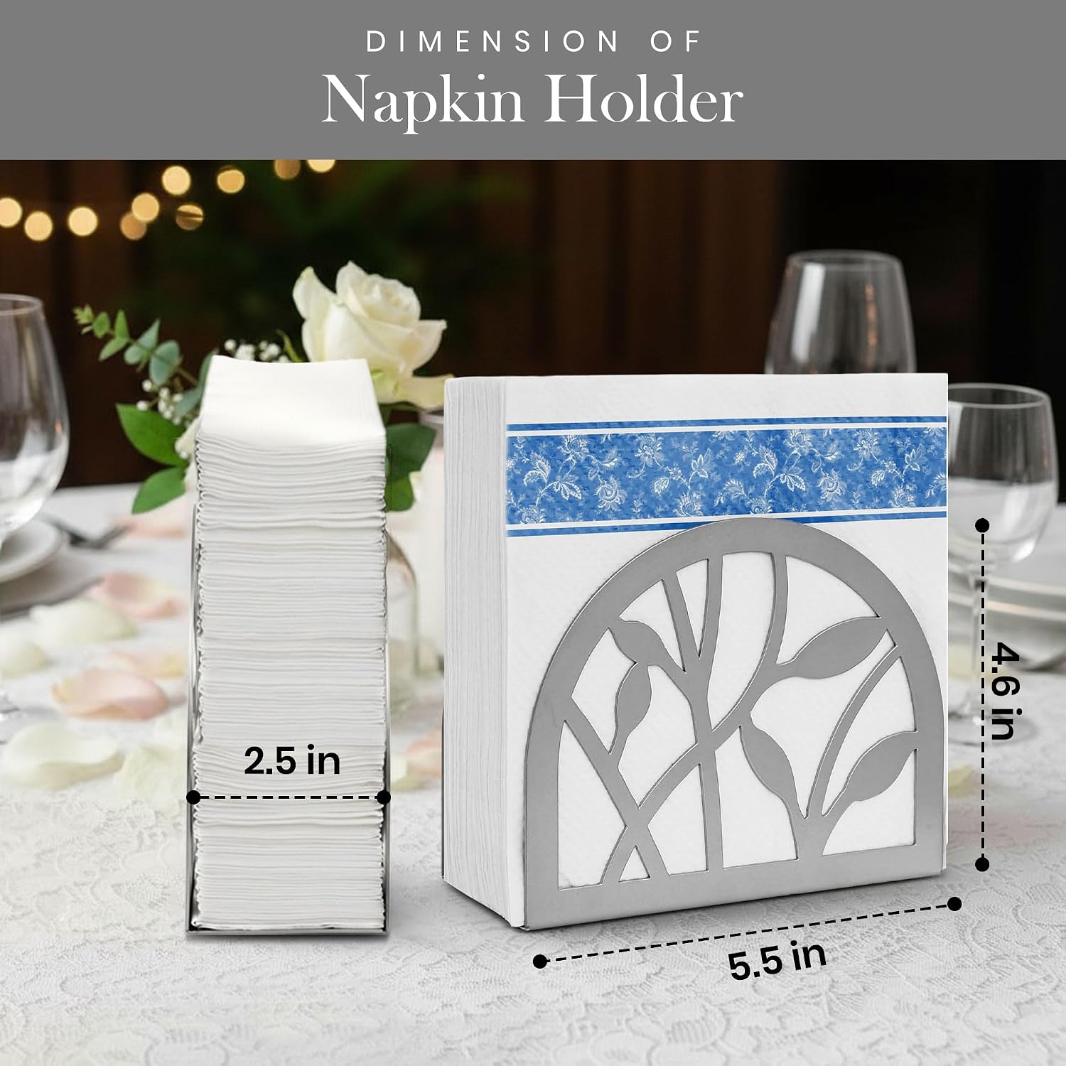 Modern Metal Napkin Holder
