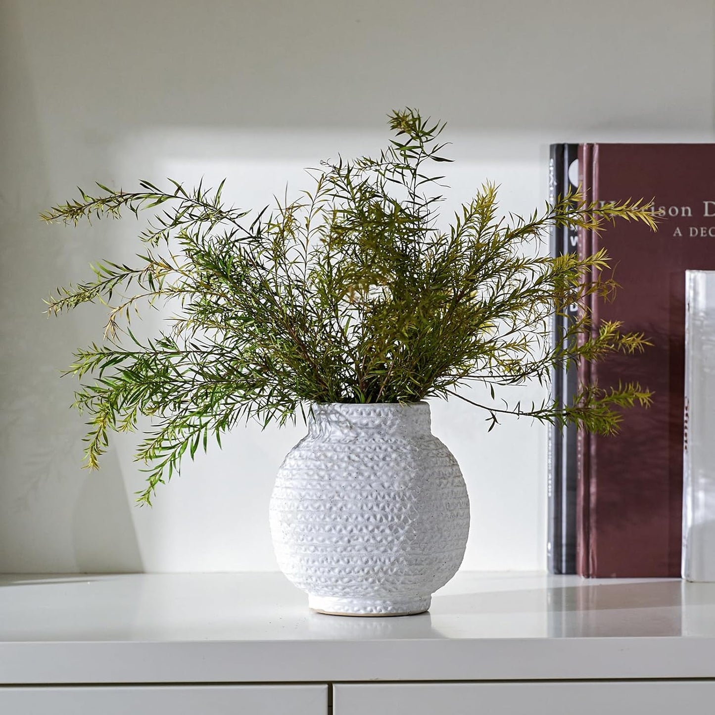 Ceramic Vase / Modern Decorative Vase / White
