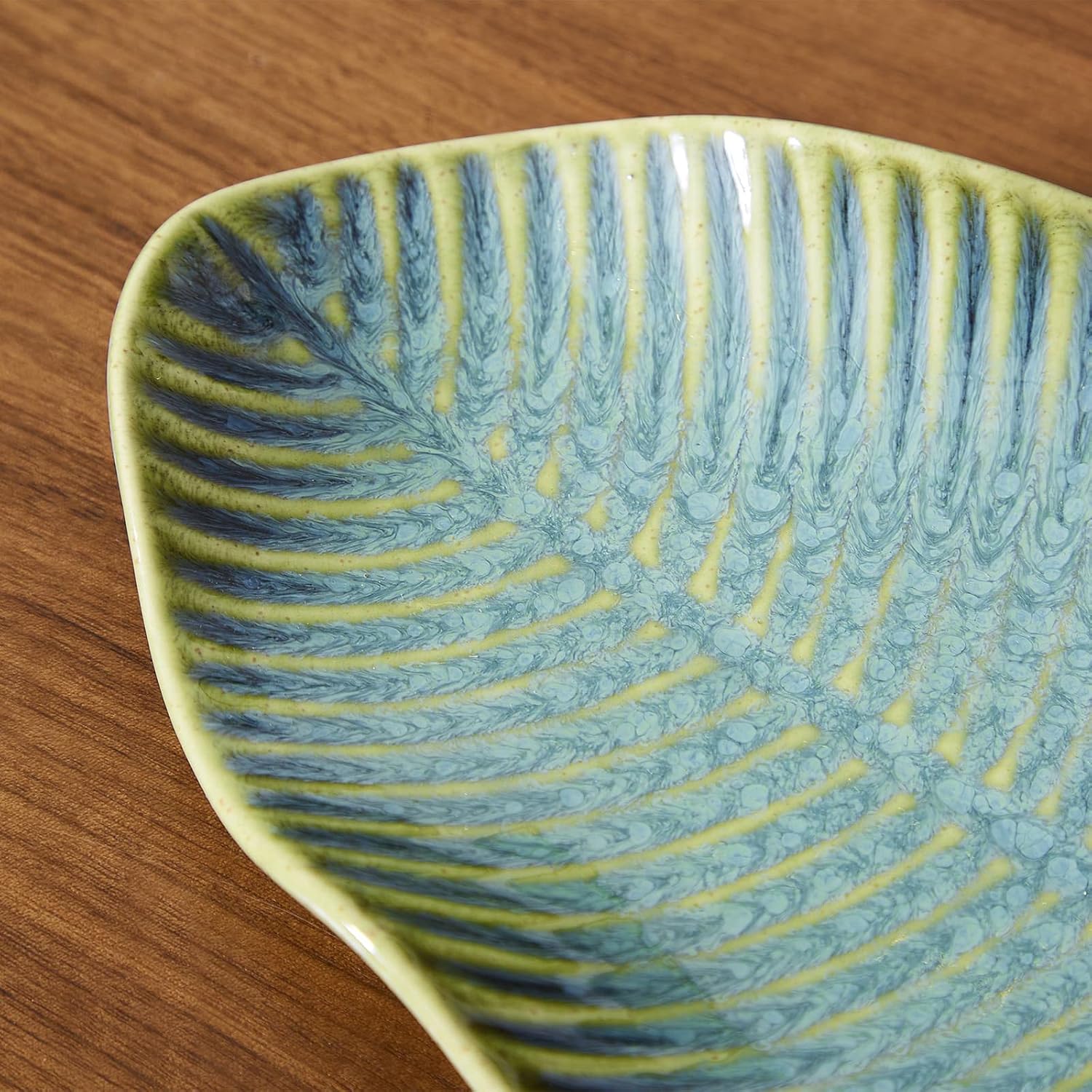 Ring Holder Dish / 11.4 x 5.5 x 1.4 / Green