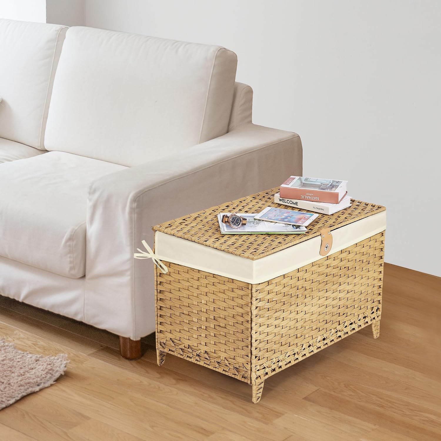 Rattan Shelf Basket / 160L / Natural