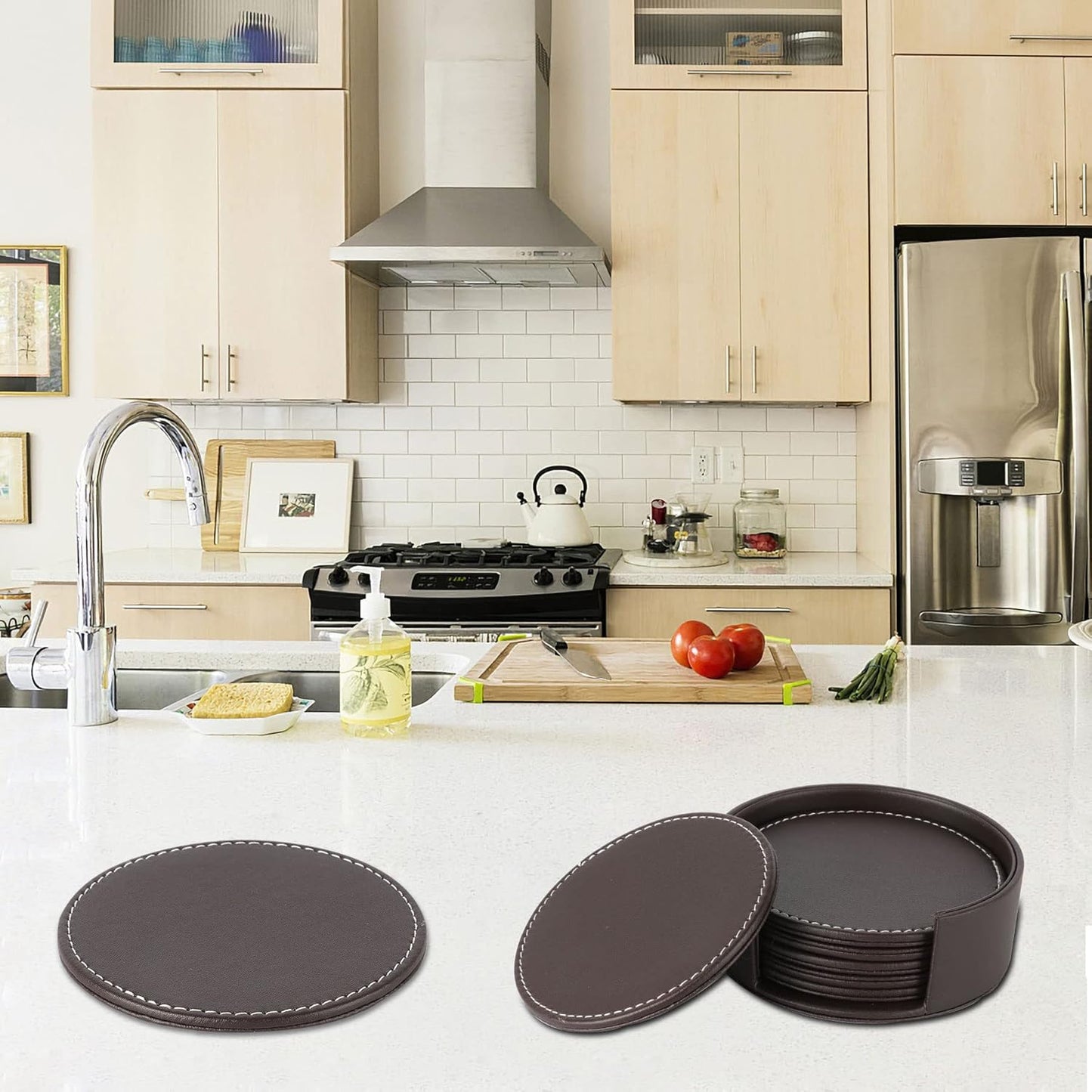 Holder for Tabletop Protection / Brown / Set of 6