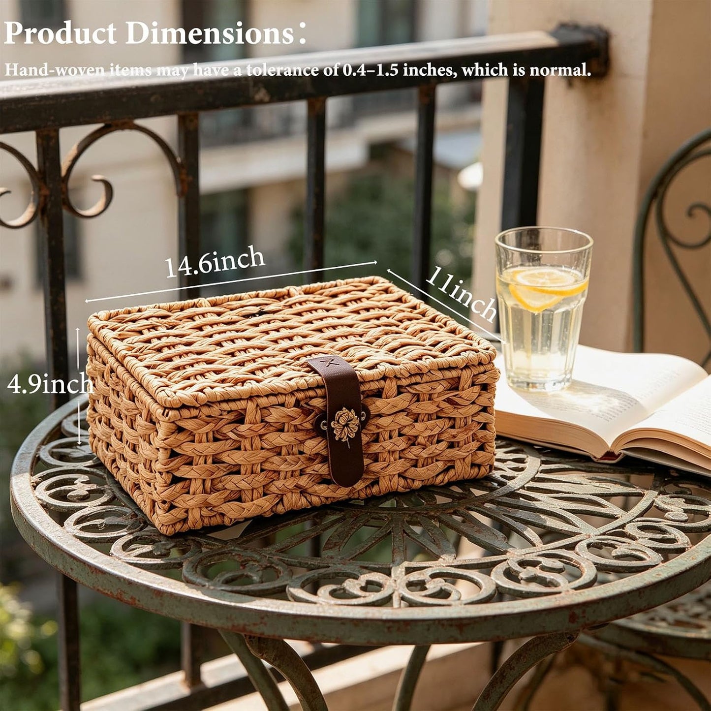 Wicker Storage Basket / Large / Natural