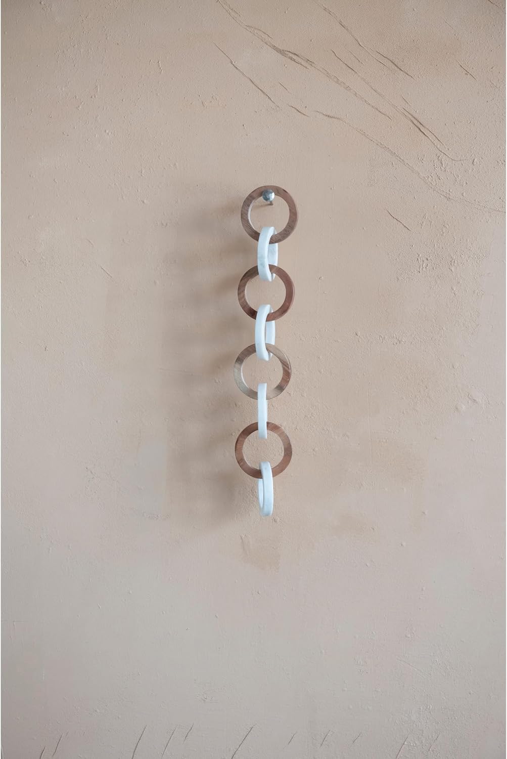 Acacia Wood and Marble Chain