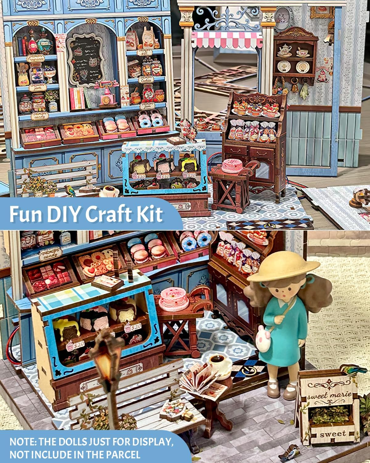 Book Nook Kit / Sweet Marie