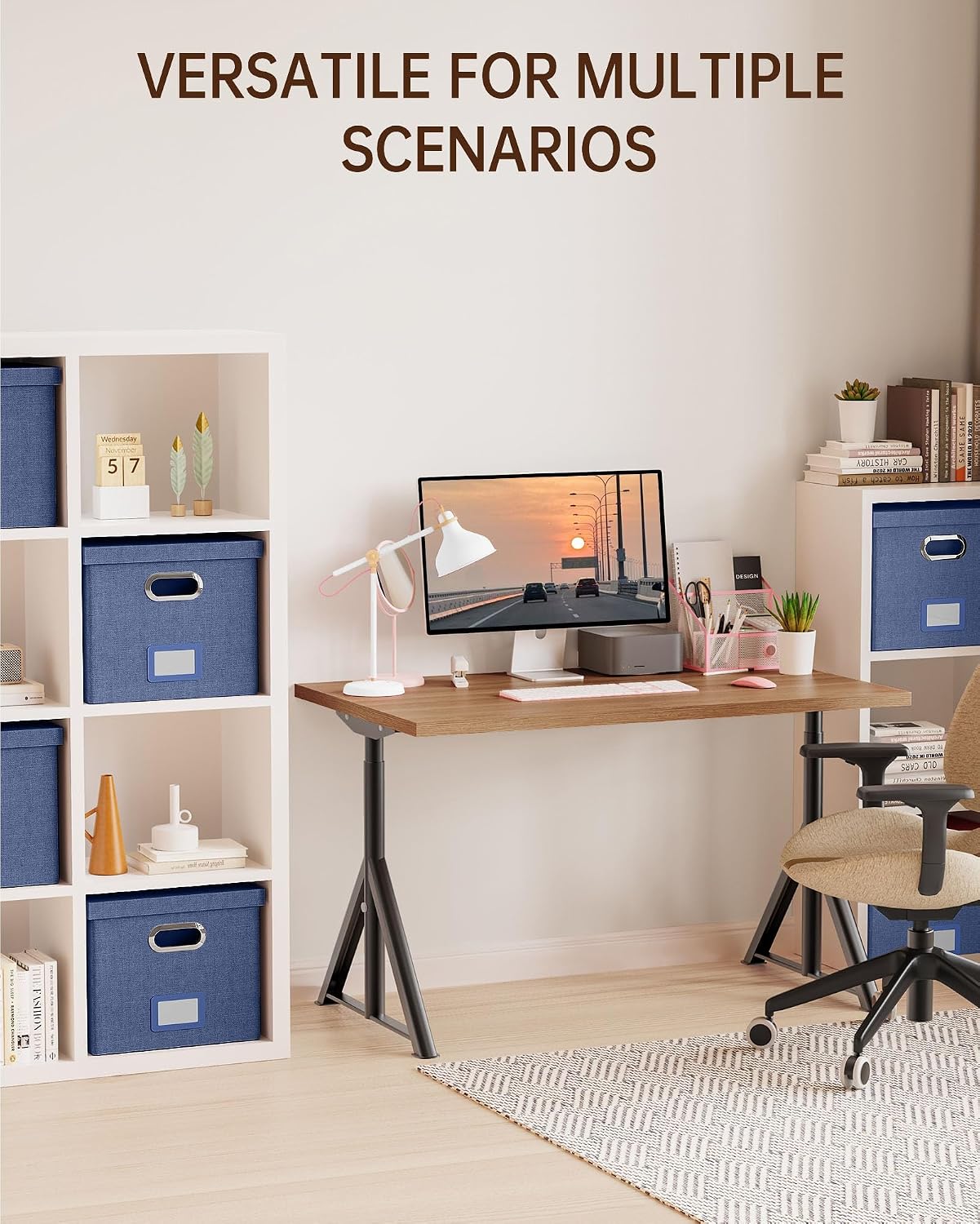 File Organizer / Hanging File Organizer / Blue