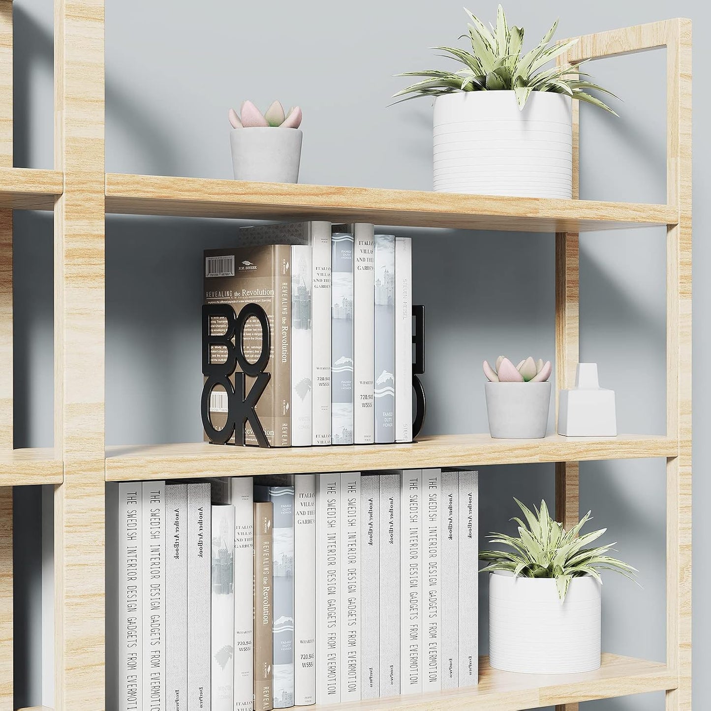 Bookend / Bookends / Black / 4 Pair
